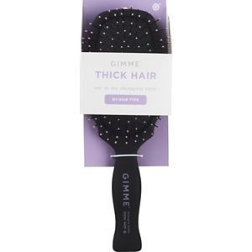 Gimme‎ Detangling Brush for Thick Hair Black